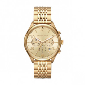 Uhrenarmband Michael Kors MK8638 Stahl Vergoldet 20mm