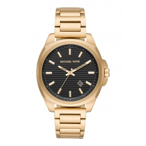 Uhrenarmband Michael Kors MK8658 Stahl Vergoldet 20mm