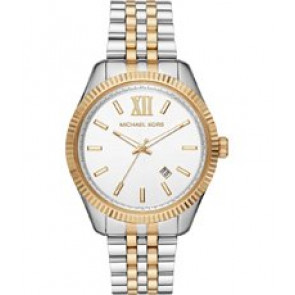 Uhrenarmband Michael Kors MK8752 Rostfreier Stahl Zweifarbig 20mm