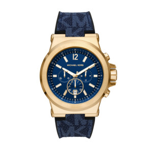 Uhrenarmband Michael Kors MK8936 Silikon Blau