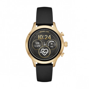 Uhrenarmband MKT5053 Silikon Schwarz 18mm