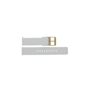 Uhrenarmband Smartwatch Michael Kors MKT5071 Silikon Weiss 20mm