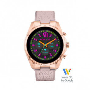 Uhrenarmband Smartwatch Michael Kors MKT5150 Kautschuk Rosa 22mm