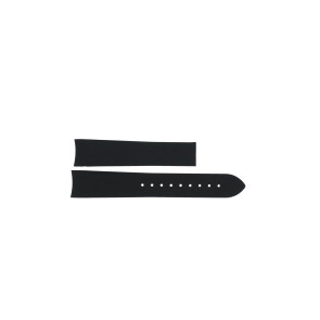 Uhrenarmband Maurice Lacroix MI1098 / AQ60872 / ML640-000020 Silikon Schwarz 18mm