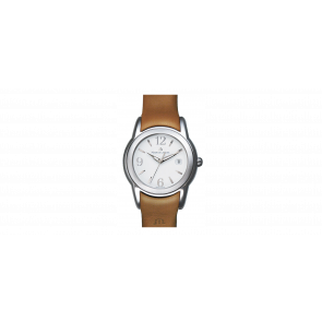 Uhrenarmband Maurice Lacroix SH1018-SS001-120-1 Leder Braun 21mm
