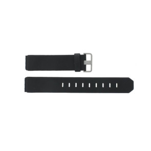 Jacob Jensen Uhrenarmband 600 / 800 / 890 / 870 / 871 / 850 / 852 / 890 / 891 / 856 / 857 / 873 / 893 Leder Schwarz 17mm