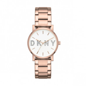 Uhrenarmband DKNY NY2654 Stahl Rosé 18mm