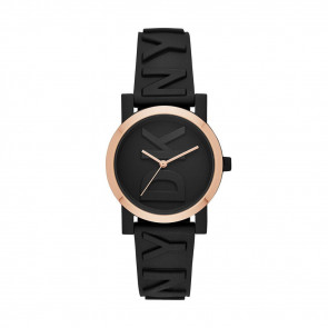 Uhrenarmband DKNY NY2727 Kunststoff Schwarz 16mm