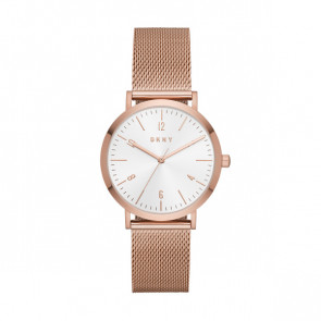 Uhrenarmband DKNY NY2743 Stahl Rosé 18mm
