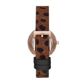 Uhrenarmband DKNY NY2944 Leder Braun 12mm