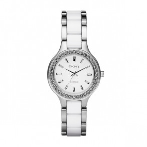 DKNY Uhrenarmband NY8139 Keramik Weiss 8mm