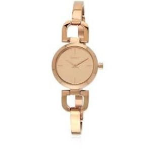 Uhrenarmband (Armband + Gehäuse-Kombination) DKNY NY8871 Stahl Rosé