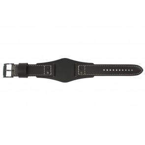 Uhrenarmband Fossil CH2990 Leder Braun 22mm