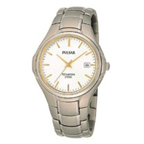 Uhrenarmband Seiko PG8021X1 Titan Zweifarbig