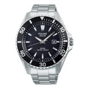 Uhrenarmband Pulsar AS32-X003 / PX3035X1 / PX3033X1 / PS493X Rostfreier Stahl Stahl 20mm