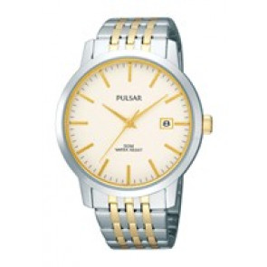 Uhrenarmband Seiko PXH873X1 / VX42-X330 Stahl Zweifarbig 20mm