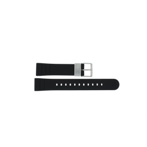 Uhrenarmband Seiko SNE573P1 / R03S011J0 / V147-0CS0 / Prospex / R03S011J0 Kautschuk Schwarz 20mm