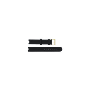 Uhrenarmband Rado 01.129.4077.4.002 / 07.08524.10 Leder Schwarz