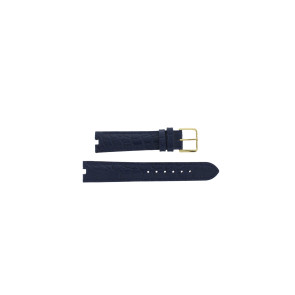 Uhrenarmband Rado 152.3694.2 / R41694205 / 01.129.3761.2.220 Leder Blau 4mm