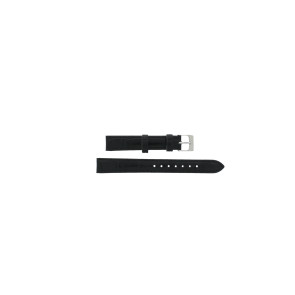 Uhrenarmband Lorus VJ22-X1530 / RH765AX9 / RHU010X Leder Schwarz 13mm