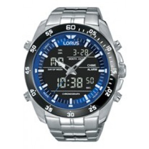 Uhrenarmband Lorus RW629AX9 / Z021 X006 / RHA020X / RQA117X Rostfreier Stahl Stahl 13mm