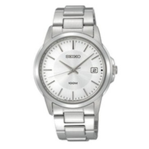 Uhrenarmband Seiko 7N42-0FC0 / SGEF54P1 / M03L111C0 Rostfreier Stahl Zweifarbig 20mm