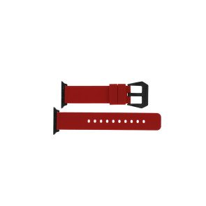 Uhrenarmband Smartwatch Universal SJD41706 Silikon Rot 32mm