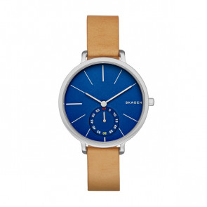 Uhrenarmband Skagen SKW2355 Leder Cognac 12mm