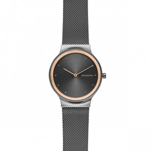 Uhrenarmband Skagen SKW2707 Stahl Anthrazitgrau 16mm