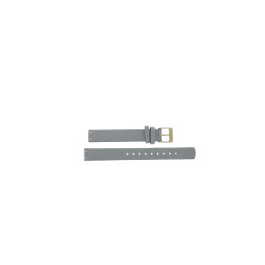 Uhrenarmband Skagen SKW2778 Leder Metallisch 12mm