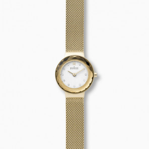 Uhrenarmband Skagen SKW2800 Milanese Vergoldet 12mm