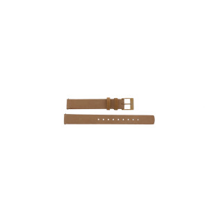 Uhrenarmband Skagen SKW2825 Leder Braun 12mm