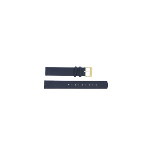 Uhrenarmband Skagen SKW2867 Leder Blau 14mm