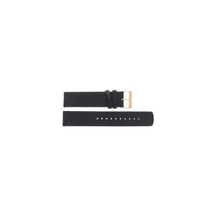Uhrenarmband Skagen SKW6390 Leder Schwarz 20mm