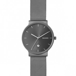 Uhrenarmband Skagen SKW6432 Milanese Anthrazitgrau 20mm