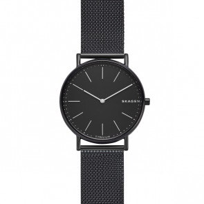 Uhrenarmband Skagen SKW6484 Milanese Schwarz 20mm