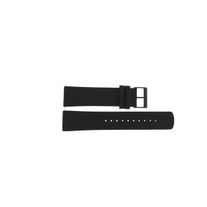 Uhrenarmband Skagen SKW6499 Leder Schwarz 22mm