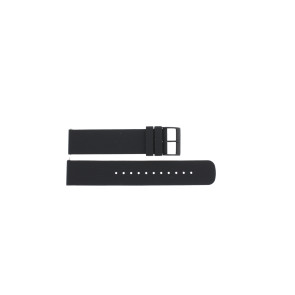 Uhrenarmband Skagen SKW6544	 Silikon Schwarz 20mm