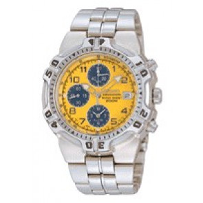 Uhrenarmband Seiko SNA281P9 / 7t62-0cl0 Stahl 10mm