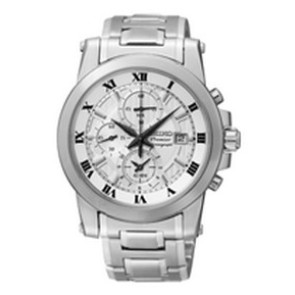 Uhrenarmband Seiko 7T62-0LE0 Stahl 21mm