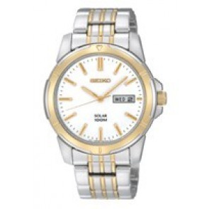 Uhrenarmband Seiko SNE094P1 / V158-0AD0 / EE20J04 Stahl Zweifarbig 20mm