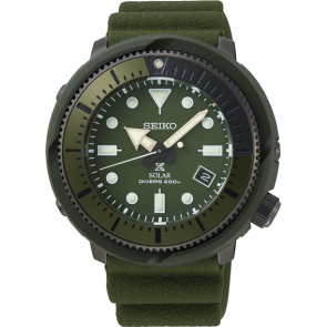 Uhrenarmband Seiko SNE535J1 / V157-0DC0 Kautschuk Grün 22mm