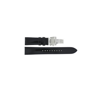 Uhrenarmband Seiko SRPB43J1 / 4R35-01T0 / L0HE011J0 Leder Schwarz 20mm