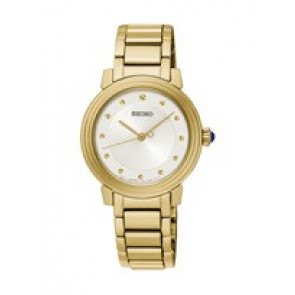 Seiko Uhrenarmband SRZ482P1 / 7N01 0JE0 Metall Gold 14mm
