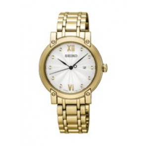 Seiko Uhrenarmband SXDG80P1 / 7N82 0JM0 Metall Gold 14mm