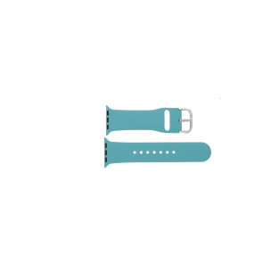 Uhrenarmband Smartwatch Universal App.watch.7-8.le.11AQ Silikon Grün 34mm