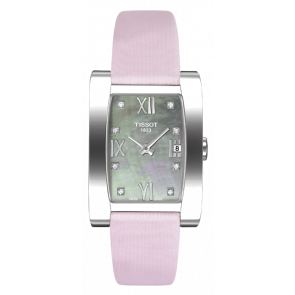 Uhrenarmband Tissot T0073091612600 / T603025352 Kunststoff Rosa 15mm