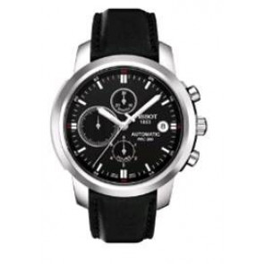 Uhrenarmband Tissot T014427 / T0144271605100 / T610027692 Leder Schwarz 20mm