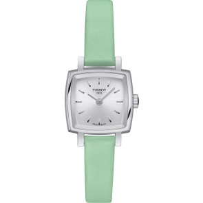 Uhrenarmband Tissot T600047629 Leder Blau 9mm