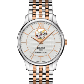 Uhrenarmband Tissot T0639072203801A / T063907 / T605043232 Rostfreier Stahl Zweifarbig